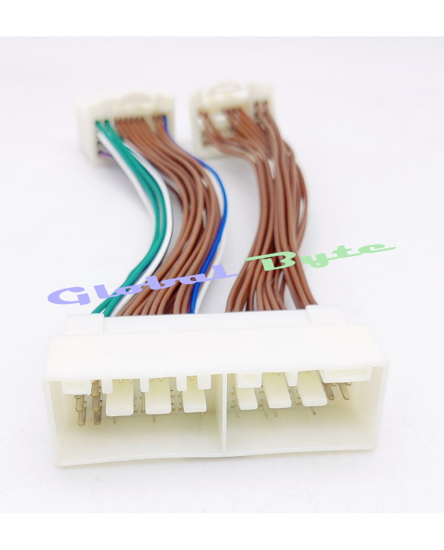 Global Byte System Harness Male Female Suitable for Hyundai New Grand, Tucson, Elentra 2017, Verna Fluidic, Creta 2018 with all Necessary Wires | MF-03HY/GD17-F